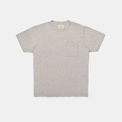 DE-TS01P-HEA - Dehen 1920 Heavy Duty Pocket T-Shirt - Heather Grey