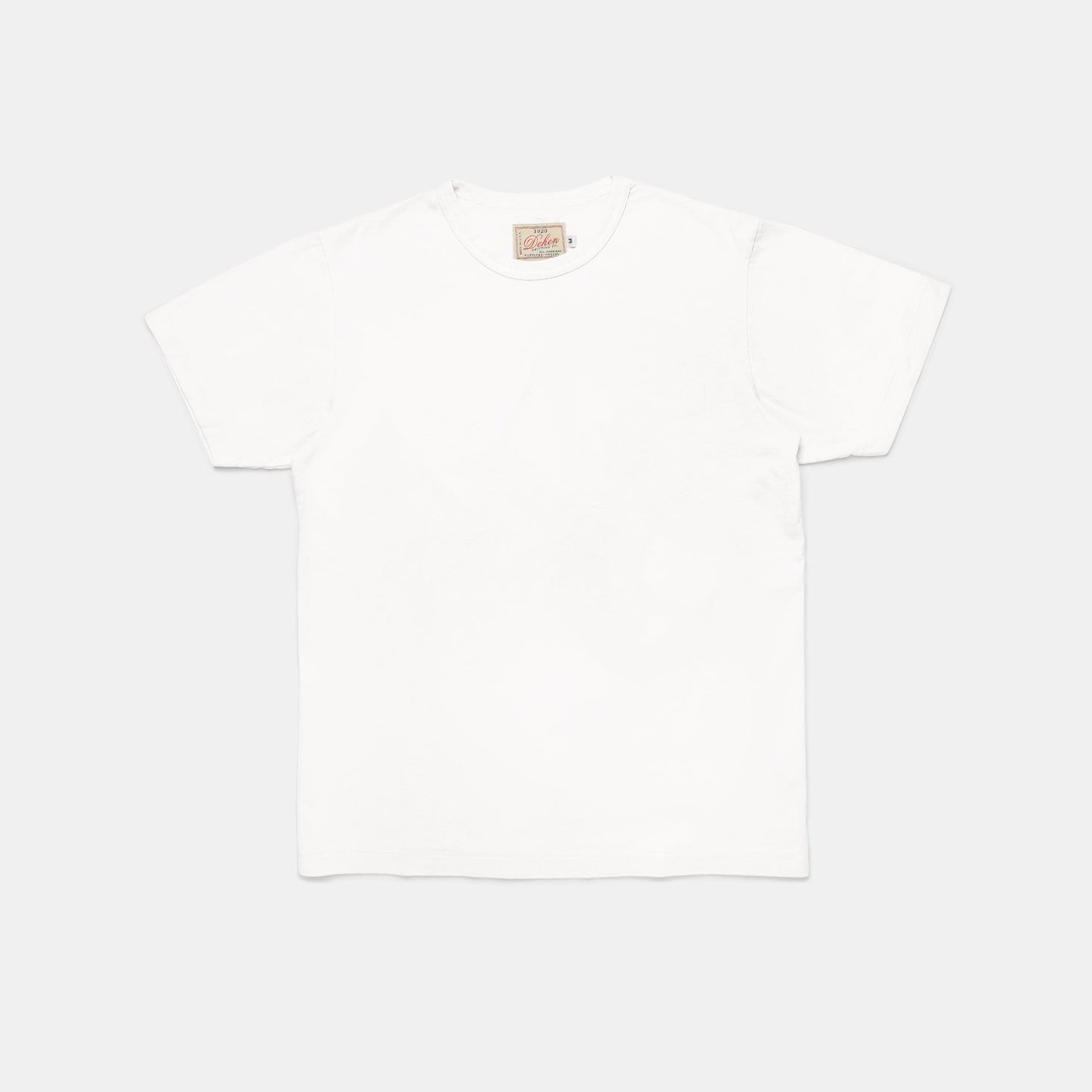 DE-TS01-WHT - Dehen 1920 Heavy Duty T-Shirt - White