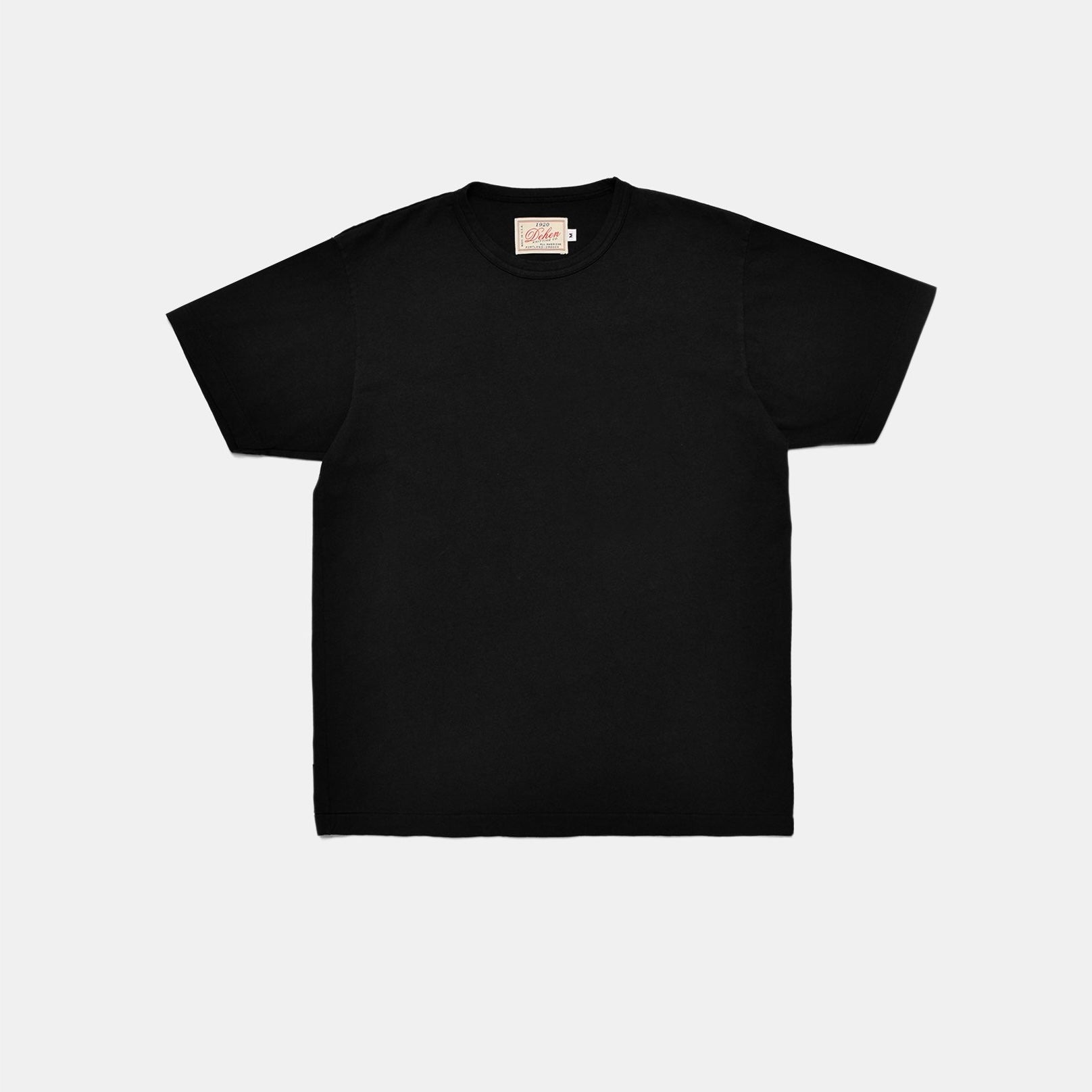 DE-TS01-BLK - Dehen 1920 Heavy Duty T-Shirt - Black