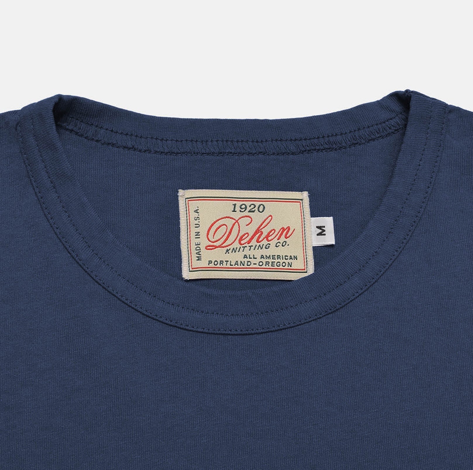 DE-TS01P-NAV - Dehen 1920 Heavy Duty Pocket T-Shirt - Navy