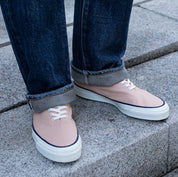 AS-041-BEI - ASAHI Cotton Deck Shoes - Beige