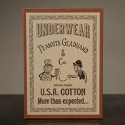 PE-BOXER-SHORTS-YOURE-CHOICE-BLK - Peanuts & Co × GLADHAND & Co BOXER SHORTS "YOU'RE CHOICE" - Black