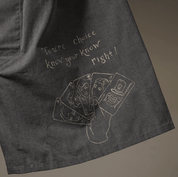 PE-BOXER-SHORTS-YOURE-CHOICE-BLK - Peanuts & Co × GLADHAND & Co BOXER SHORTS "YOU'RE CHOICE" - Black