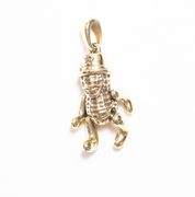 PE-TEDDY-PEANUTS-BRA - Peanuts & Co TEDDY PEANUTS PENDANT - Brass