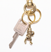 PE-TEDDY-PEANUTS-BRA - Peanuts & Co TEDDY PEANUTS PENDANT - Brass