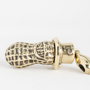 PE-X-LARGE-PEANUTS-BR - Peanuts & Co X-LARGE PEANUTS PENDANT - Brass