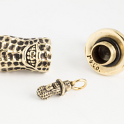 PE-X-LARGE-PEANUTS-BR - Peanuts & Co X-LARGE PEANUTS PENDANT - Brass