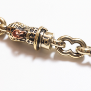 PE-3PEANUTS-WALLET-CHAIN-BR - Peanuts & Co 3 PEANUTS WALLET CHAIN - Brass
