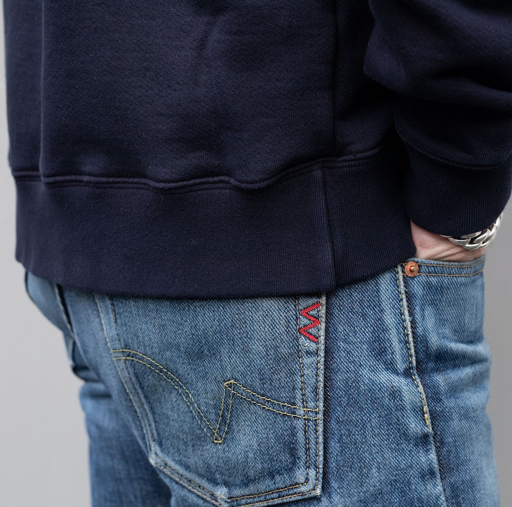 DE-HDC01-NAV - Dehen 1920 Heavy Duty Crew Sweatshirt - Navy