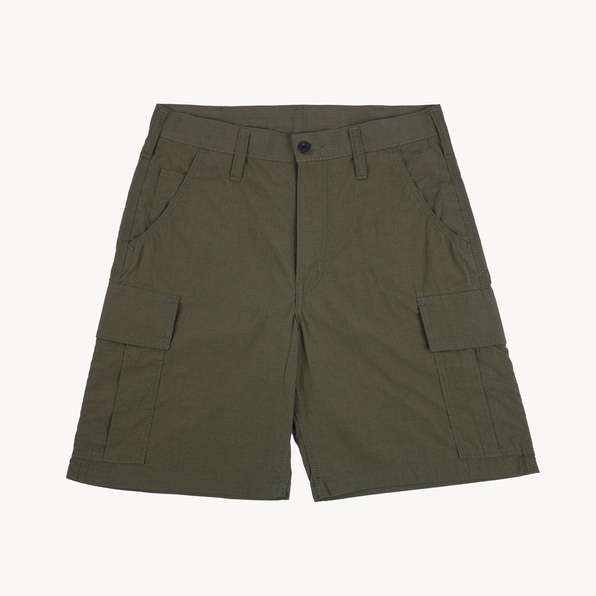 IH-736-ODG - Ripstop Cargo Shorts - Olive Drab Green – IRON
