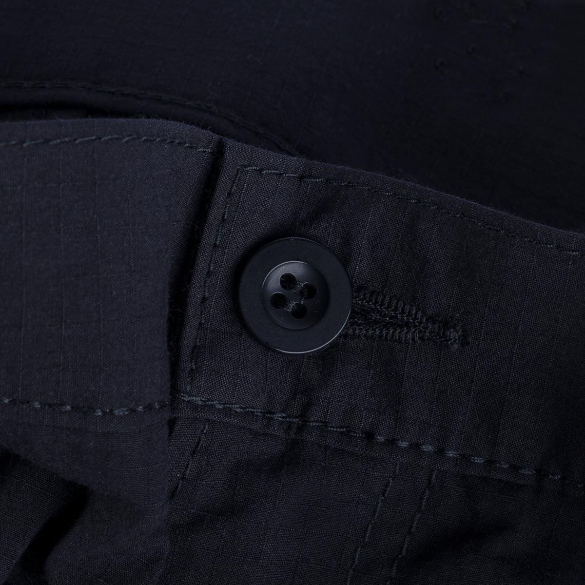 IH-736-BLK - Ripstop Cargo Shorts - Black