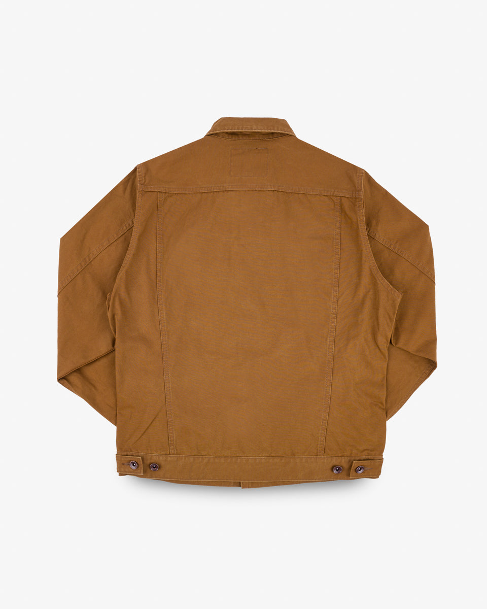 IHJ-147-BRN - 9oz Canvas Type III Jacket - Brown