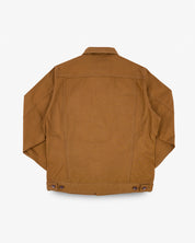 IHJ-147-BRN - 9oz Canvas Type III Jacket - Brown