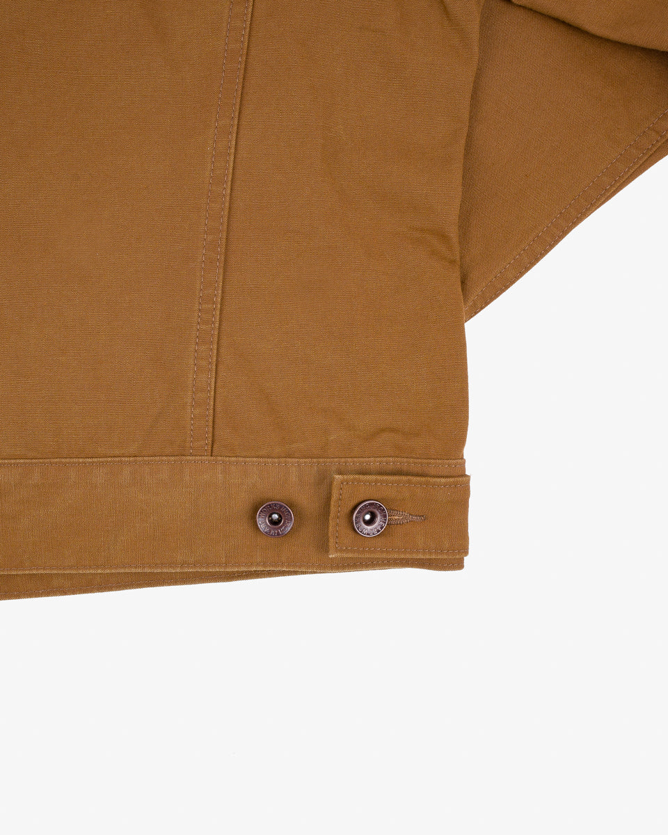 IHJ-147-BRN - 9oz Canvas Type III Jacket - Brown