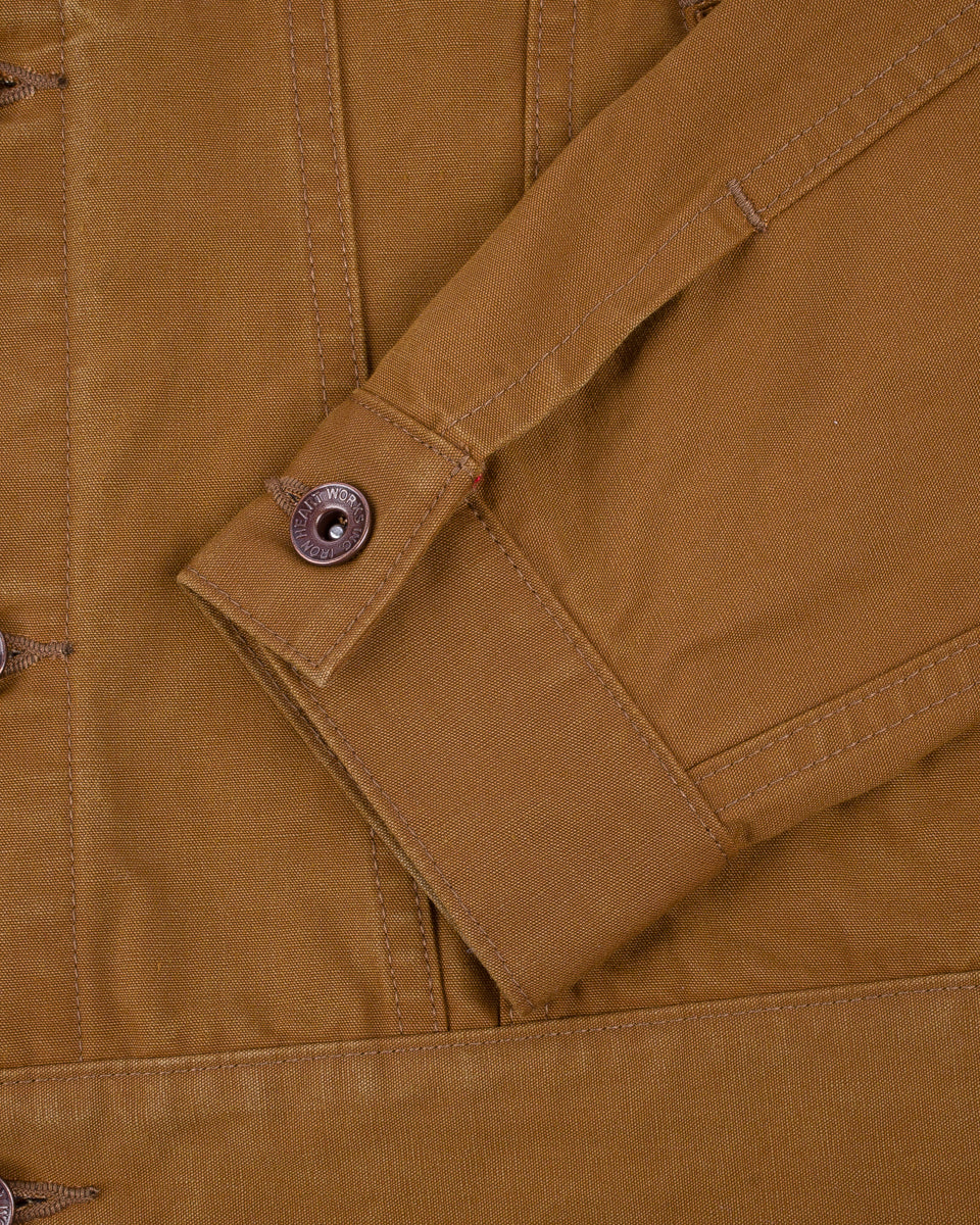 IHJ-147-BRN - 9oz Canvas Type III Jacket - Brown