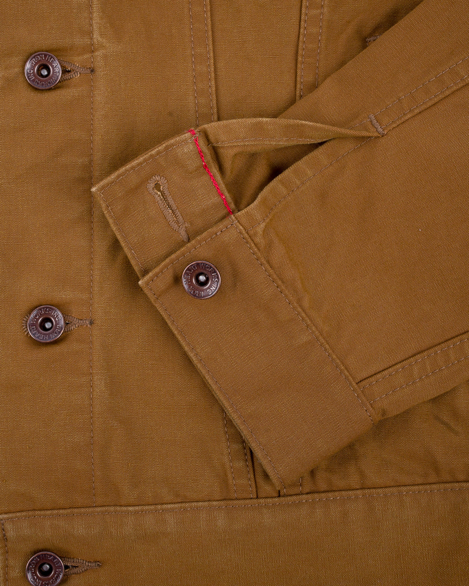 IHJ-147-BRN - 9oz Canvas Type III Jacket - Brown