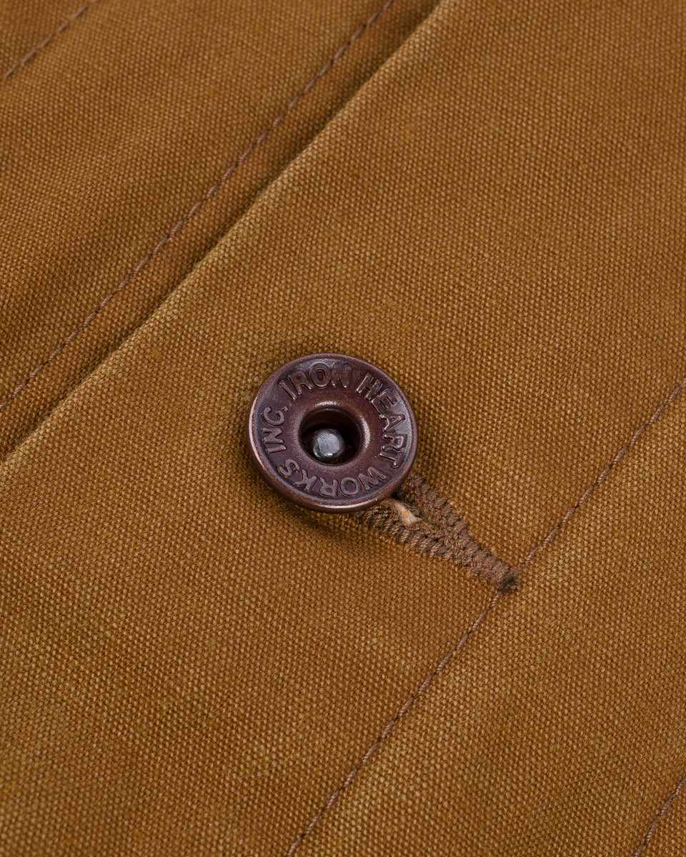 IHJ-147-BRN - 9oz Canvas Type III Jacket - Brown