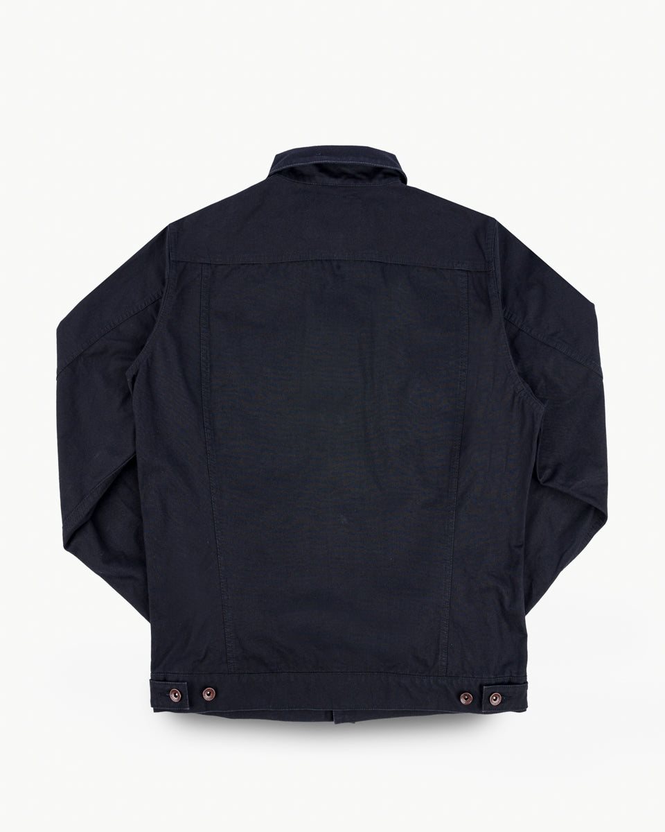 IHJ-147-BLK - 9oz Canvas Type III Jacket - Black
