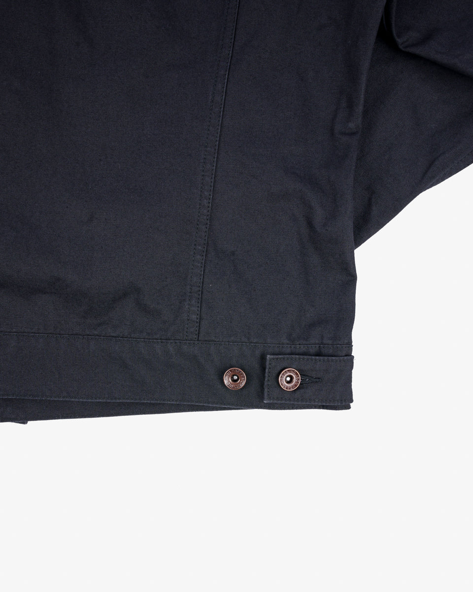 IHJ-147-BLK - 9oz Canvas Type III Jacket - Black