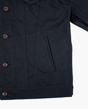IHJ-147-BLK - 9oz Canvas Type III Jacket - Black