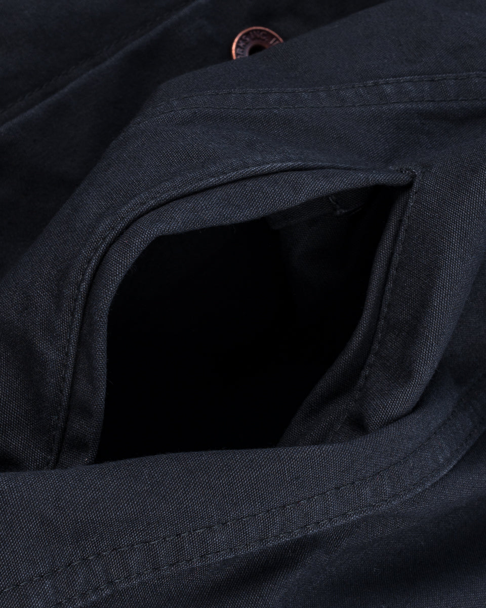 IHJ-147-BLK - 9oz Canvas Type III Jacket - Black