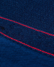 IHSH-417-IND - 5oz Double Gauze Short Sleeved Work Shirt - Indigo