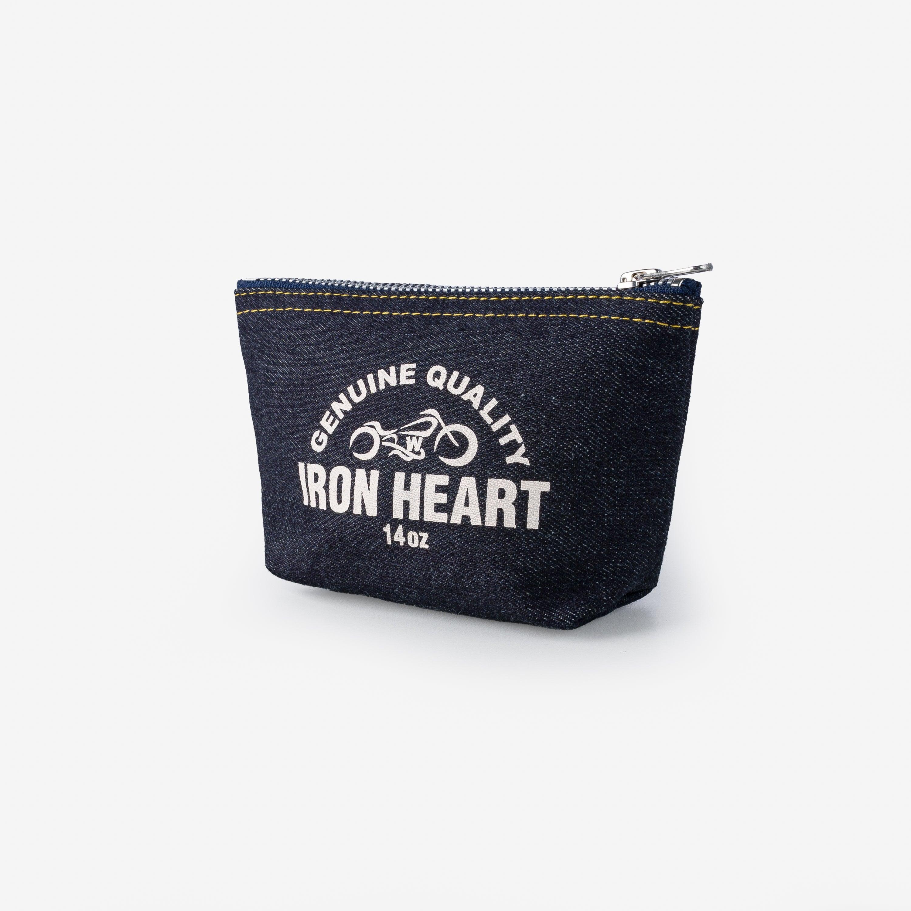 IHG-108 - 14oz Selvedge Denim Zip-Up Pouch – IRON HEART GERMANY