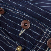 IH-819-IND - 12oz Wabash Double Knee Overalls - Indigo