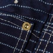 IH-819-IND - 12oz Wabash Double Knee Overalls - Indigo