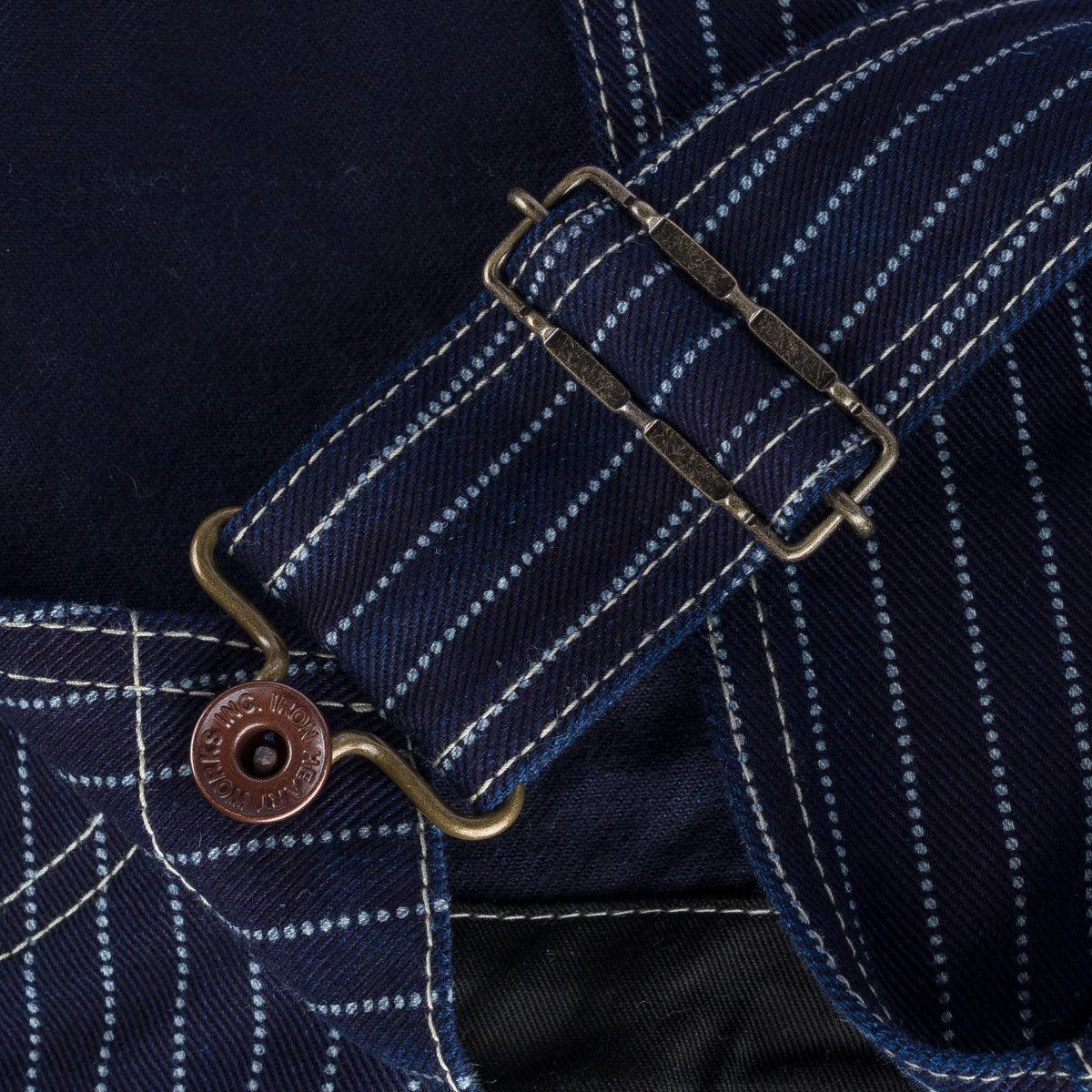 IH-819-IND - 12oz Wabash Double Knee Overalls - Indigo