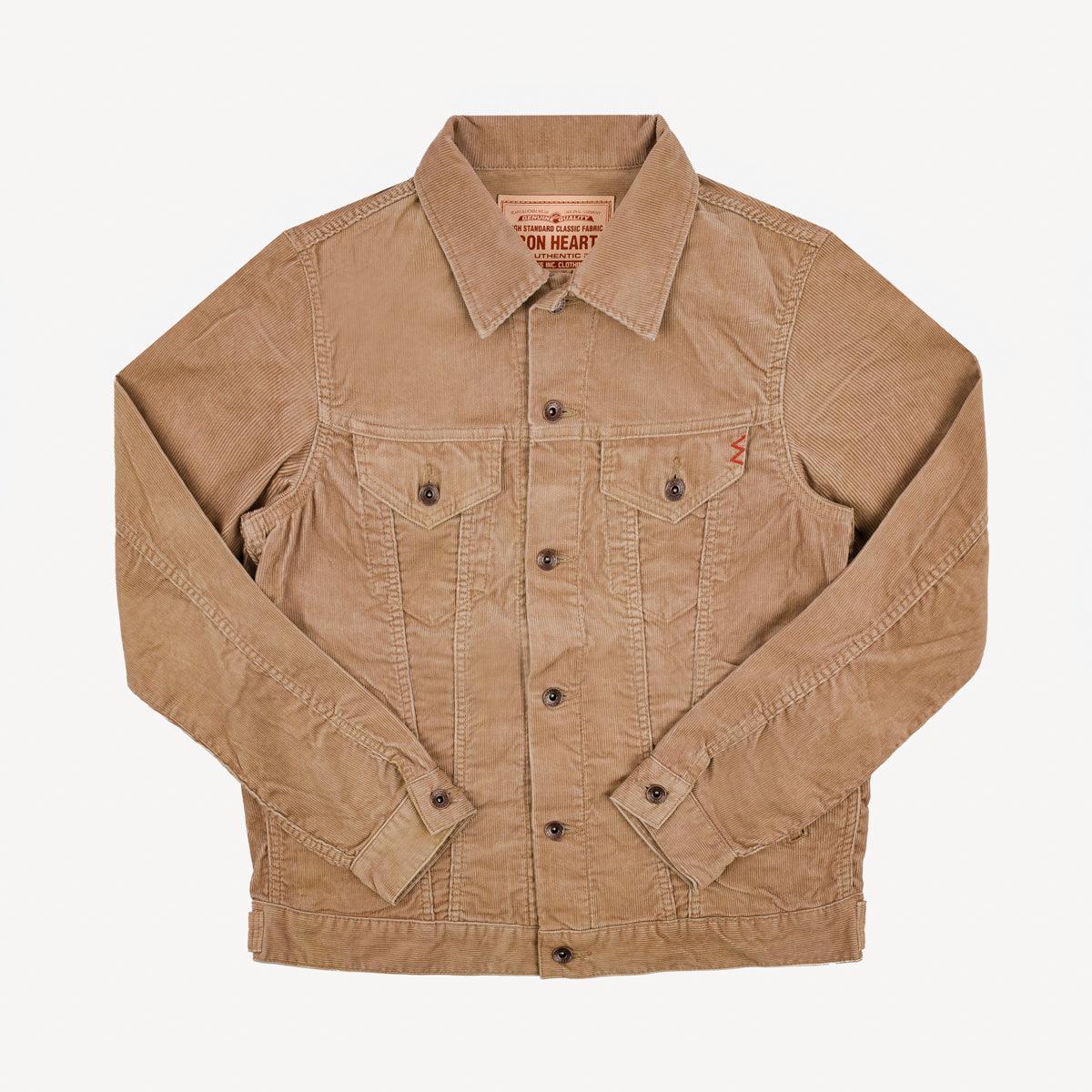 Corduroy Modified Type III Jacket Khaki IRON HEART GERMANY