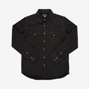 IHSH-227-BLK - 12oz Wabash CPO Shirt - Black