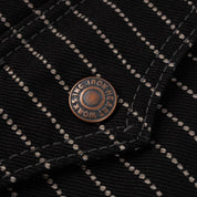IHSH-227-BLK - 12oz Wabash CPO Shirt - Black