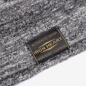 IHT-1610L-GRY - 6.5oz Loopwheel Crew Neck T-Shirt (Long) - Grey
