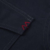 Image showing the IHSH-381-BLK - 9oz Military Serge CPO Shirt - Black which is a Shirts described by the following info SS24 and sold on the IRON HEART GERMANY online store