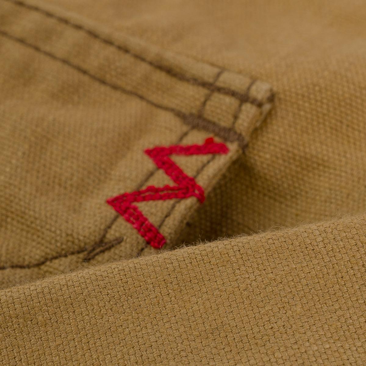 Image showing the IHJ-134-MUS - 9oz Paraffin Coated OX Type II Jacket - Mustard which is a Jackets described by the following info SS24 and sold on the IRON HEART GERMANY online store