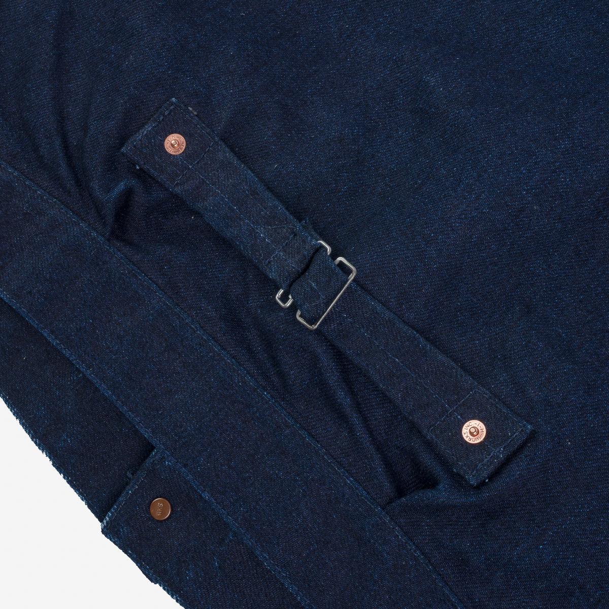 IHJ-140-IG - 19oz Selvedge Denim Type I Jacket - Indigo/Grey