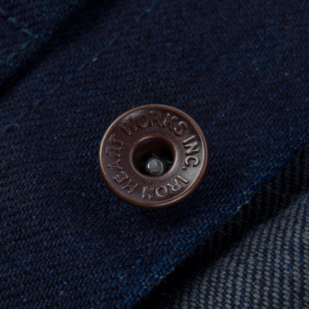 IHJ-140-IG - 19oz Selvedge Denim Type I Jacket - Indigo/Grey