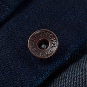 IHJ-140-IG - 19oz Selvedge Denim Type I Jacket - Indigo/Grey