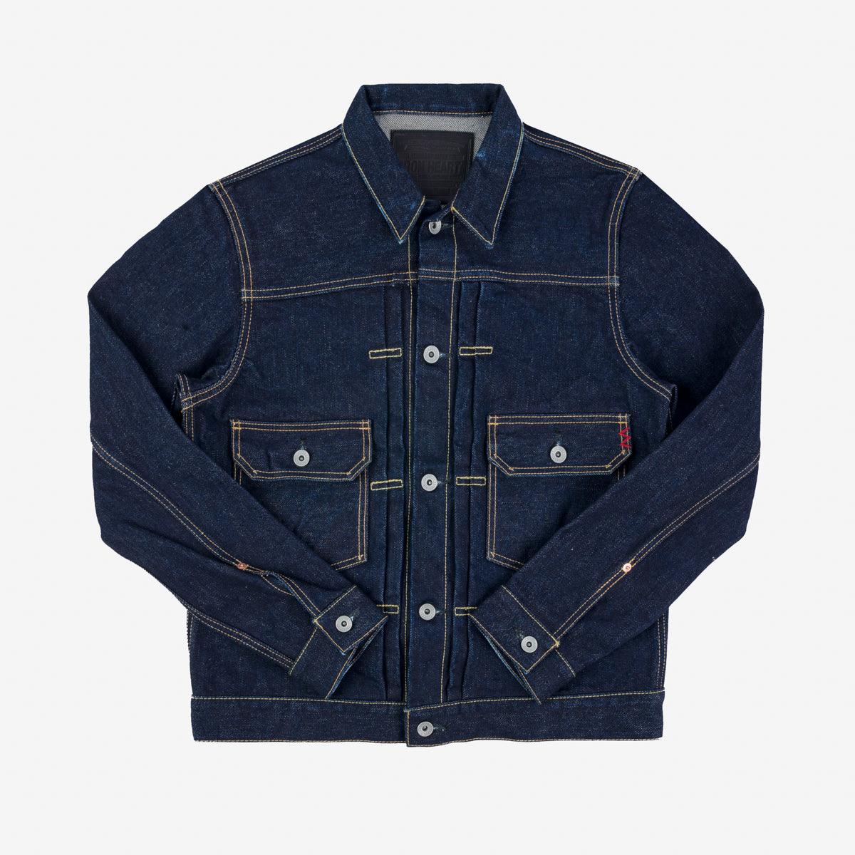 IHJ-139-IND - 19oz Selvedge Denim Type II Jacket - Indigo