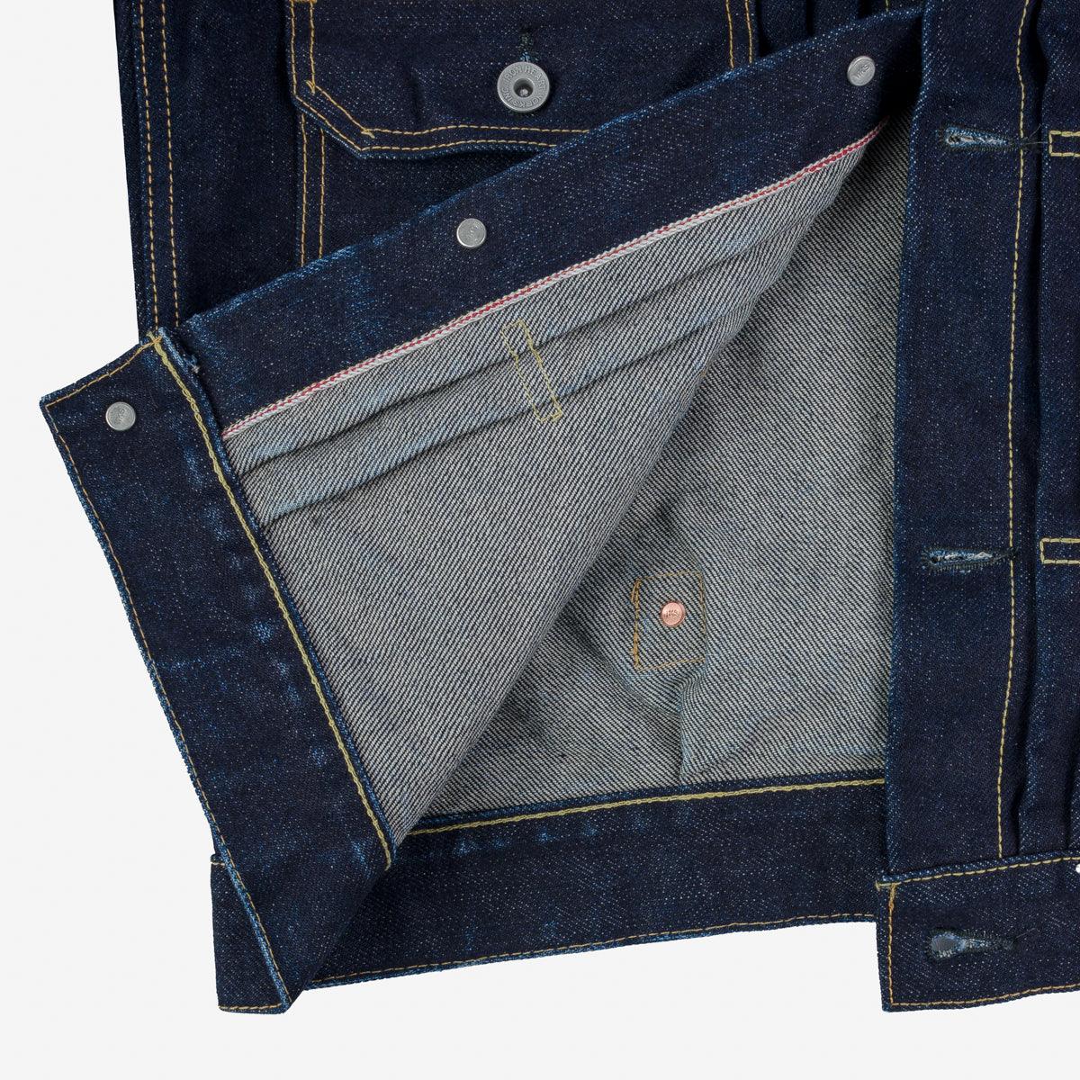IHJ-139-IND - 19oz Selvedge Denim Type II Jacket - Indigo