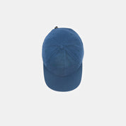 DE-BCW02WC-BLU - Dehen 1920 12oz Waxed Cotton Baseball Cap - Blue