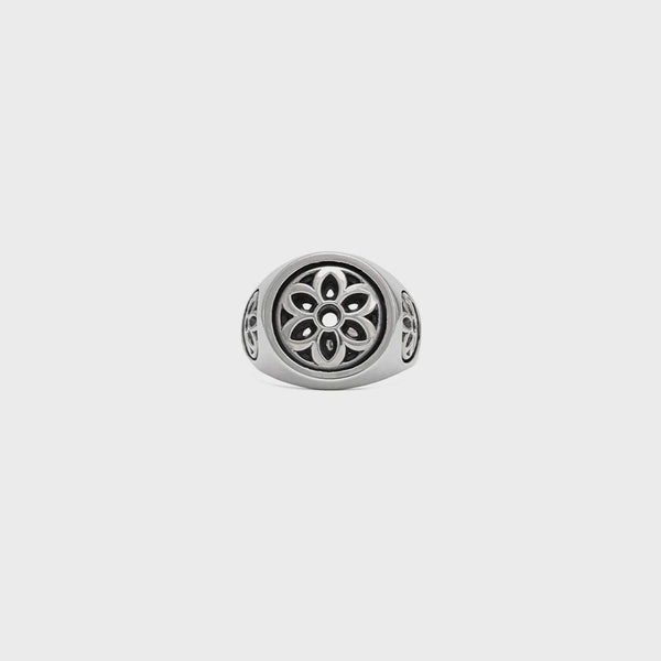 GA-CLUB-RING-M - GOOD ART HLYWD Club Ring Medium - Sterling Silver