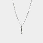 GA-CORNUTO-PENDANT-2A - GOOD ART HLYWD Cornuto Goosebumps Pendant 2A - Sterling Silver