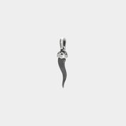 GA-CORNUTO-PENDANT-2A - GOOD ART HLYWD Cornuto Goosebumps Pendant 2A - Sterling Silver