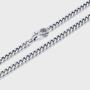 GA-CURB-CHAIN-A-24 - GOOD ART HLYWD Curb Chain Necklace Size A/Length 24 - Sterling Silver