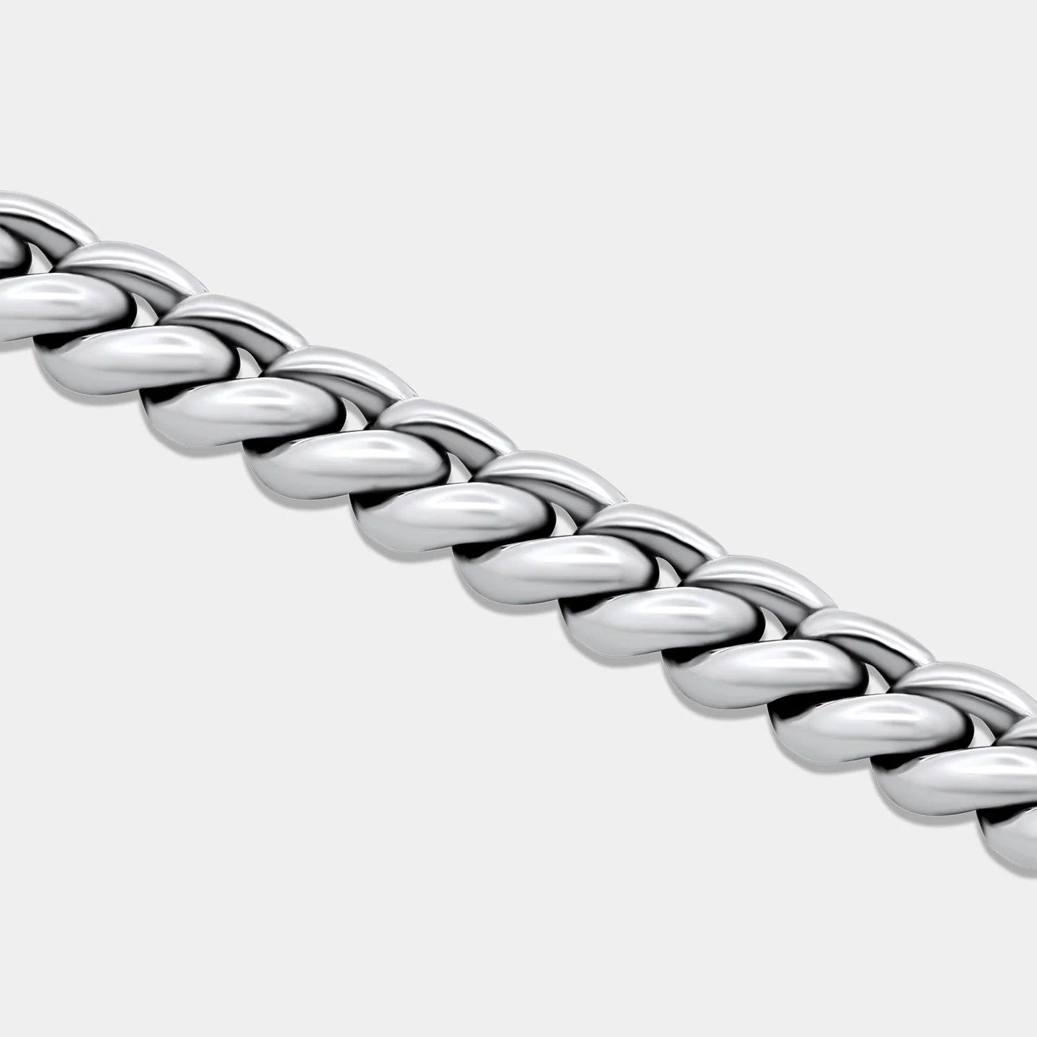 GA-MODEL-10-BRA-A - GOOD ART HLYWD Model 10 Bracelet A - Sterling Silver