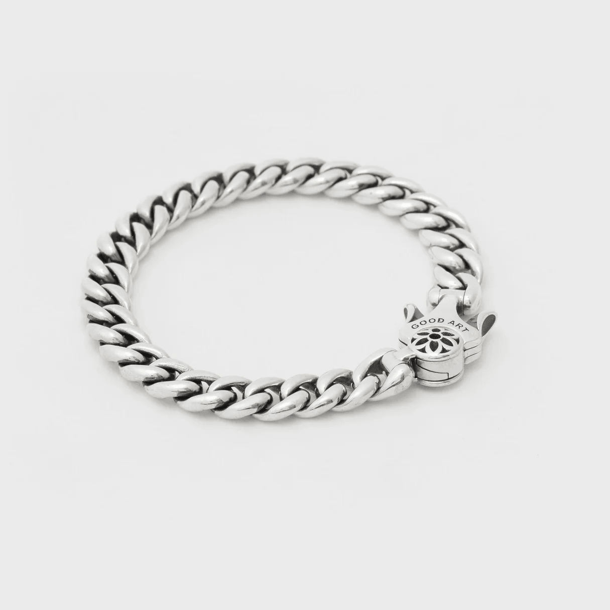 GA-MODEL-10-BRA-4A - GOOD ART HLYWD Model 10 Bracelet 4A - Sterling Silver