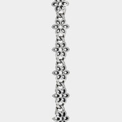 GA-MODEL-10-CUTOUT-4A - GOOD ART HLYWD Model 10 Cutout Rosette Bracelet 4A - Sterling Silver