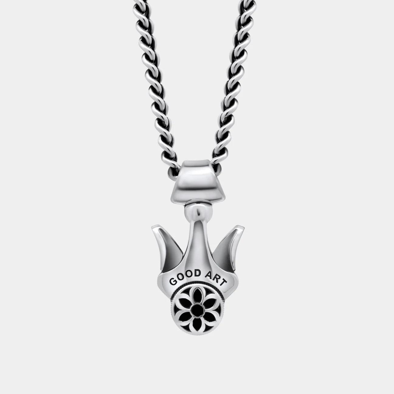 GA-MODEL-10-PENDANT - GOOD ART HLYWD Model 10 Pendant - Sterling GA-MODEL-10-PENDANT - GOOD ART HLYWD Model 10 Pendant - Sterling